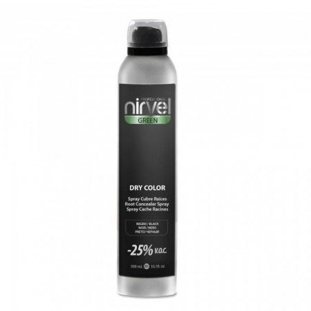 NIRVEL CUBRE RAÍCES NEGRO 300ml