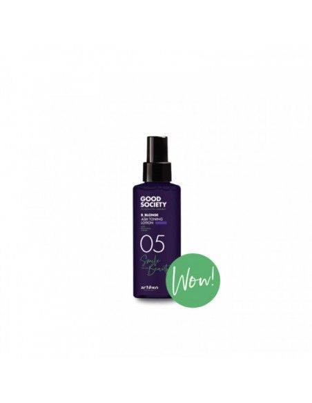 Spray iluminador neutralizante amarillo-naranja bifásico sin aclarado