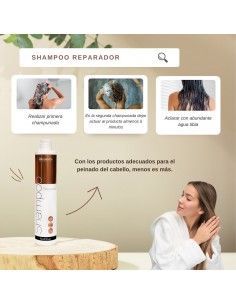 Champu reparador del cabello