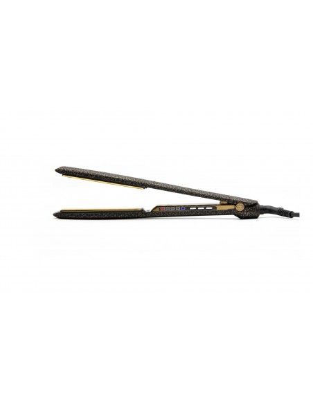 Exclusivo Kit de edición limitada Gold Leopard plancha C3 y el nuevo cepillo eléctrico profesional Hot Brush.