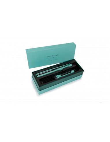 exclusivo kit plancha cabello + cepillo Hot Brush